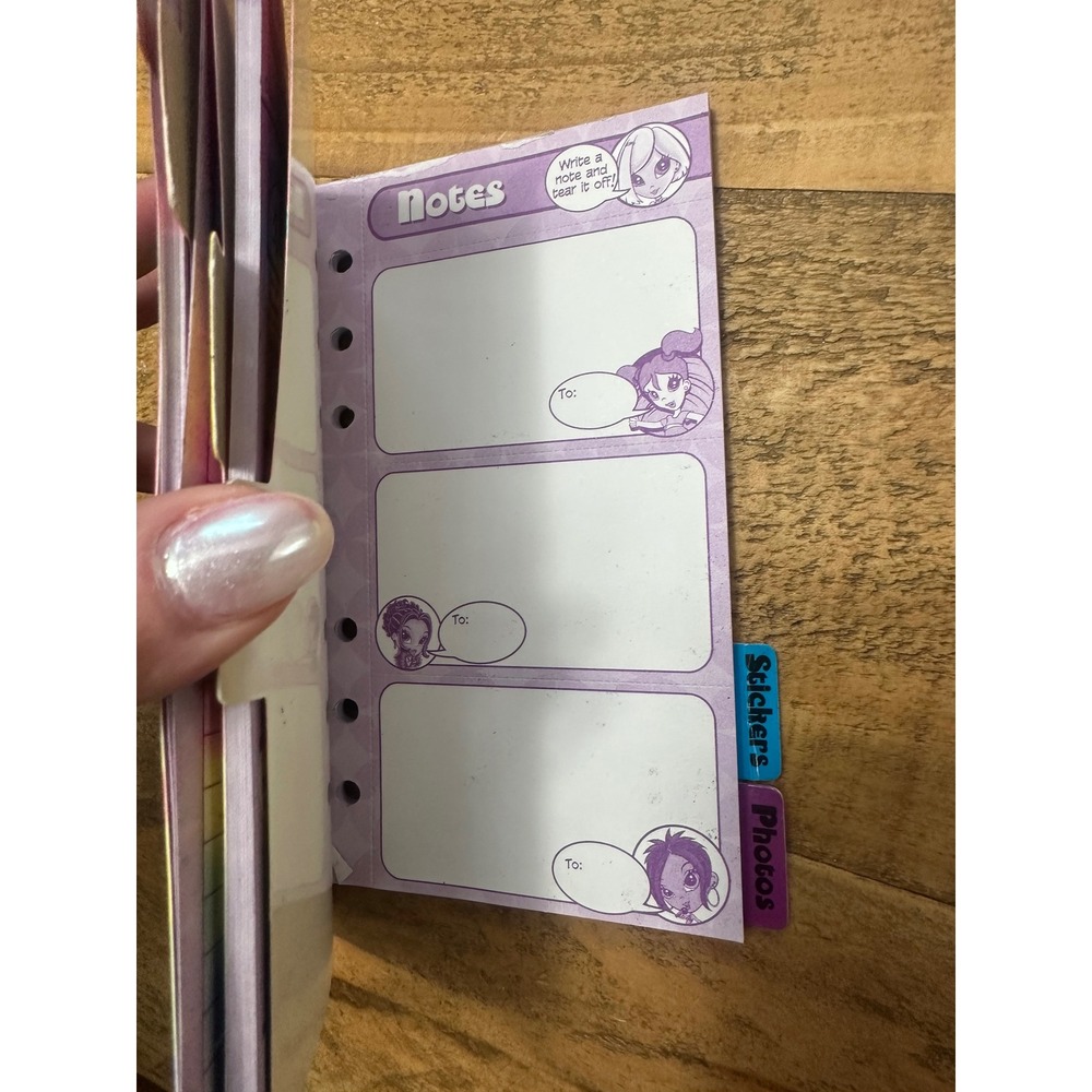 Lisa Frank Girl Gotta Have It Planner Inserts Refill Stickers Tie Dye Vintage - Picture 6 of 10